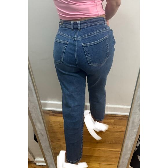 VTG Gloria Vanderbilt size 12 RUNS SMALL medium wash blue jeans mom jeans - Picture 5 of 12